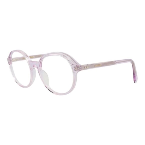 Celine Womens Round/Oval Lilac Lilac Transparent Fashion Designer Eyewear - Picture 1 of 4